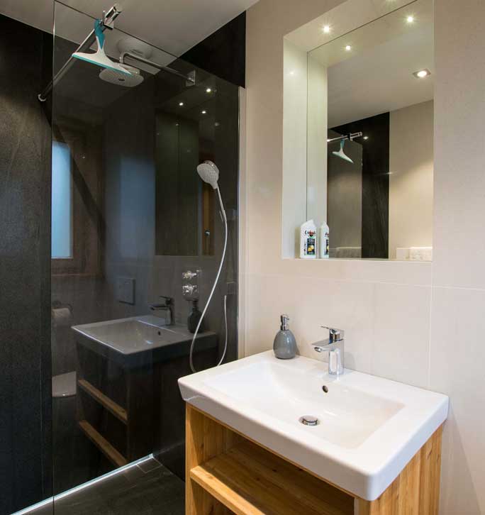 Chalet shower room